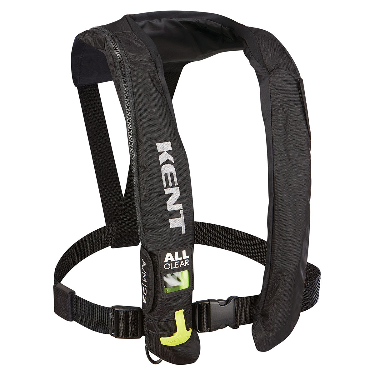 Black A/M-33 All Clear Auto/Manual Life Jacket – Kent Safety Products