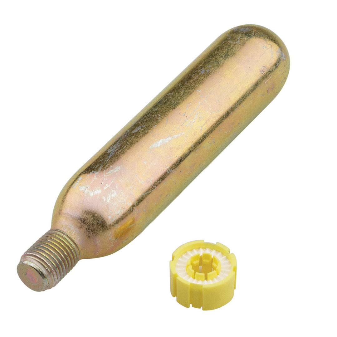 A/M-24 All Clear Rearming Kit with CO2 cylinder and small yellow cap.