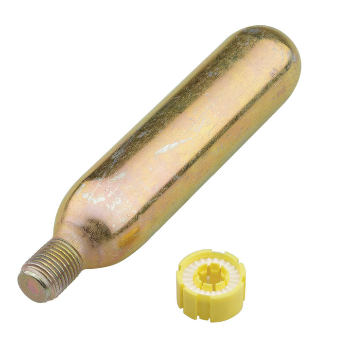 A/M-24 All Clear Rearming Kit with CO2 cylinder and small yellow cap.